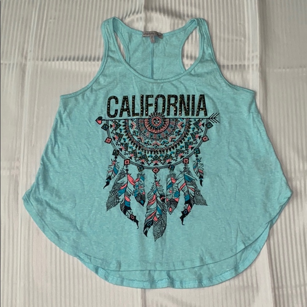 Charolette Russe california crop top size xs
